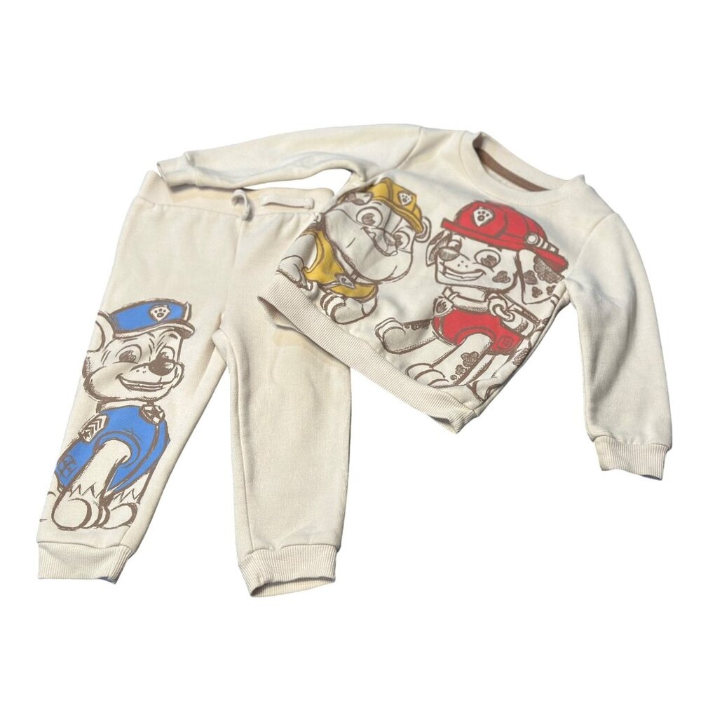 Nickelodeon Paw Patrol Toddler Outfit Set –‎ Sweatshirt & Jogger Pants 18M